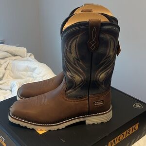 brand new men’s ariat work boots